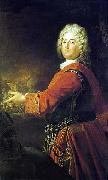 antoine pesne Portrait of Christian Ludwig Markgraf von Brandenburg-Schwedt oil painting artist